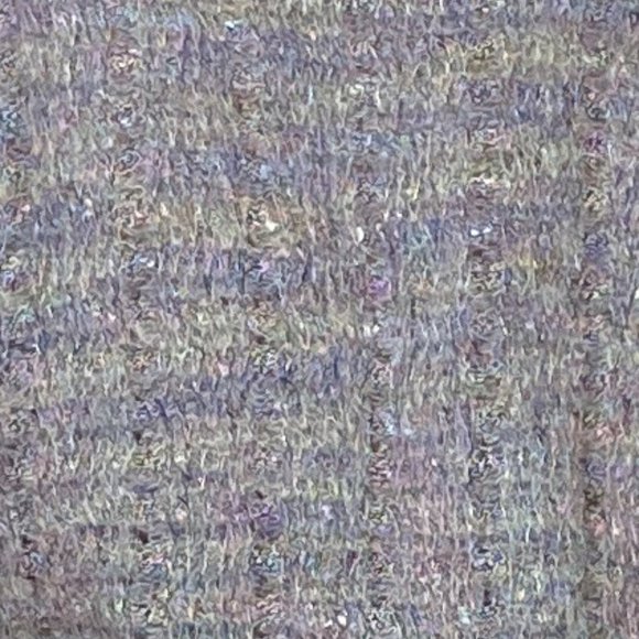 Vintage 80s Sparkly Knit WRAP Sweater Vest! One Size - Picture 6 of 8